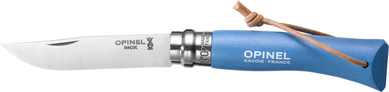 

Карманный нож Opinel 7 VRI Trekking лазурный (204.63.98)