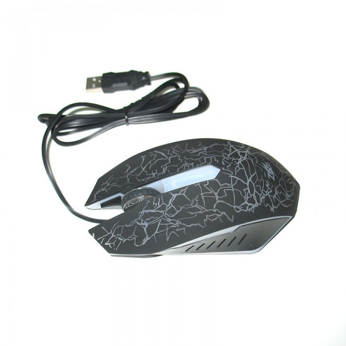 

USB мышка Zeus M-110 проводная мышь с подсветкой Чёрная Imnn823 (46345)