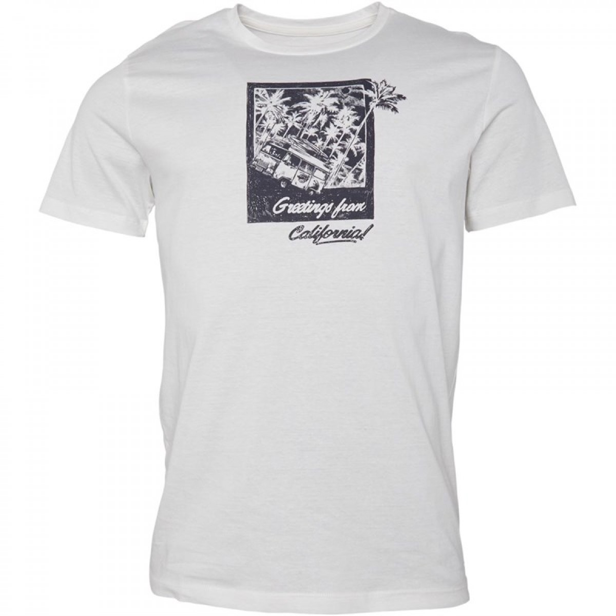 

Футболка JACK AND JONES Postcard Cloud Dancer White, S (42)