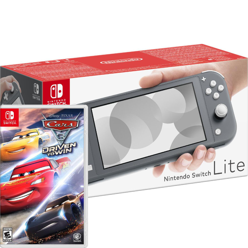 Игровая консоль Nintendo Switch Lite Grey Bundle (игра Cars 3) – фото,  отзывы, характеристики в интернет-магазине ROZETKA от продавца: Game Loft |  Купить в Украине: Киеве, Харькове, Днепре, Одессе, Запорожье, Львове