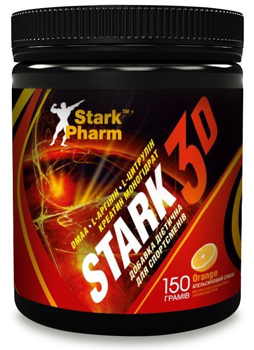 

Предтренировочный комплекс Stark Pharm 3D Strong Mix DMAA + PUMP 150 грамм (23701)