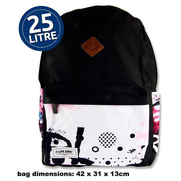 

Рюкзак Premier Explore Backpack - 25 Litre - Black Explore Hoop, 42 см
