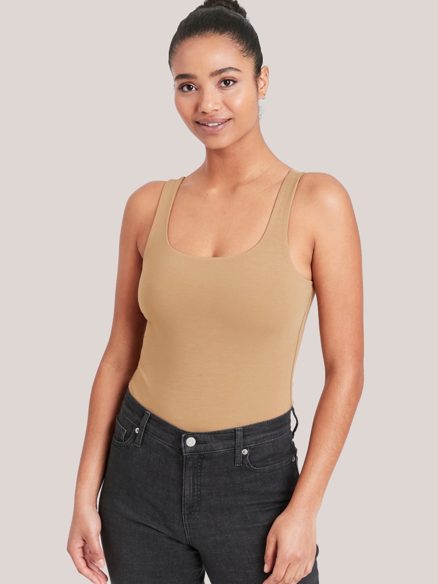 R̲O̲Z̲E̲T̲K̲A̲ | Боди-майка Banana Republic 59790847 XXL Коричневая ...