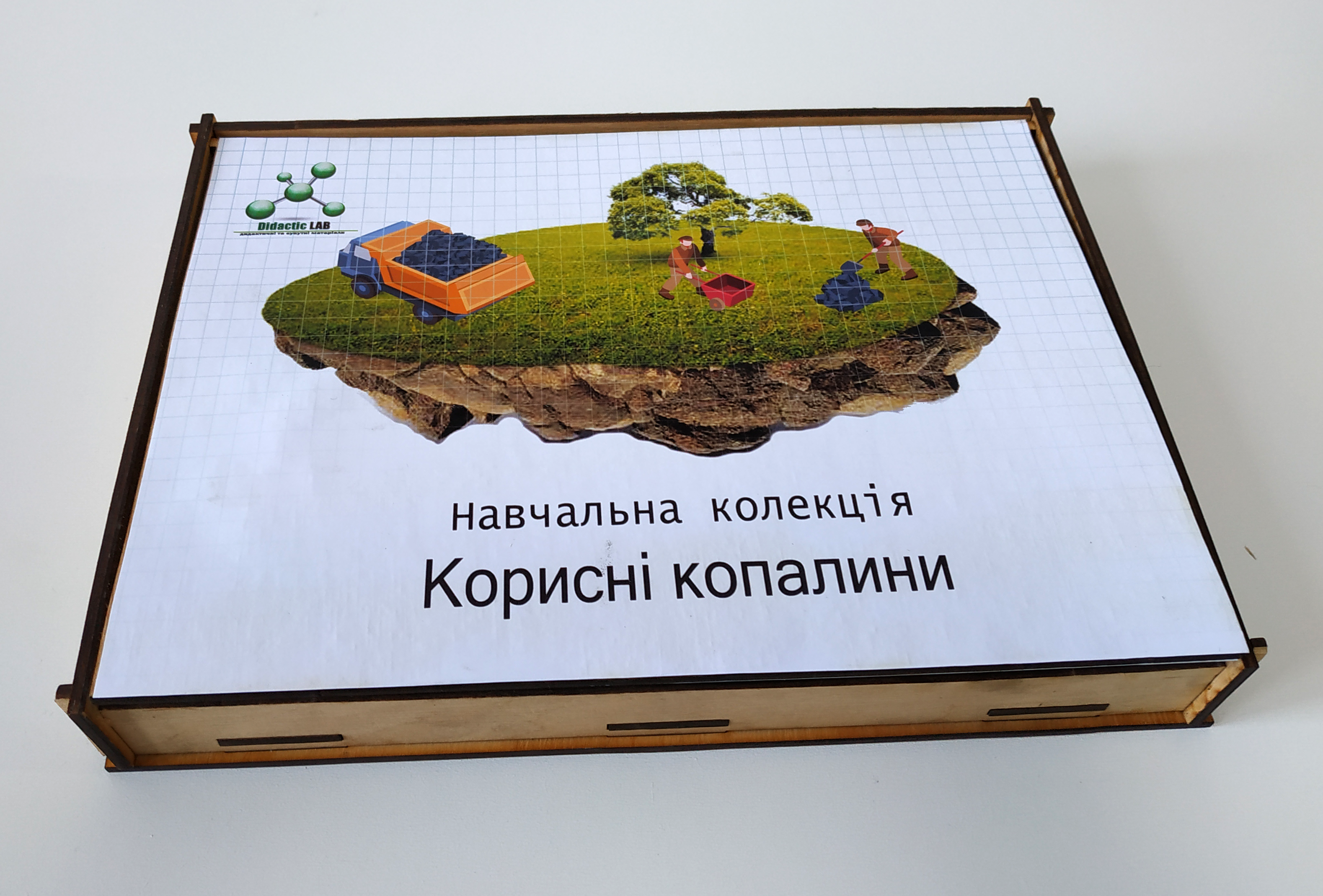 

Навчальна колекція Корисні копалини EDU Multicolored