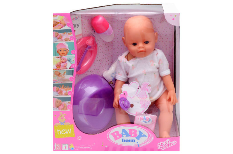 

Пупс функціональний A-Toys в біленькому боді 33*182*38см різнобарвний 805288