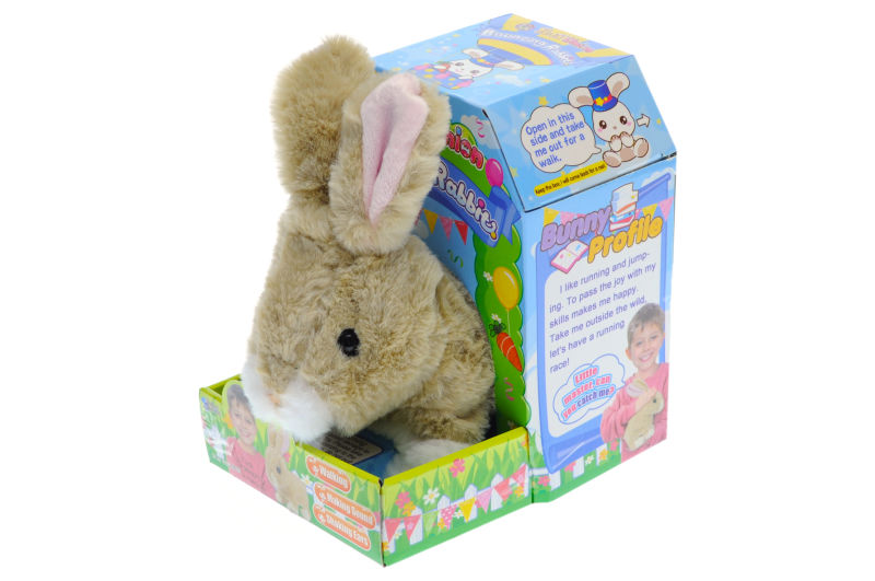 

Інтерактивний кролик Bbmtoys Rabbit 17*18*13см Бежевий L0607