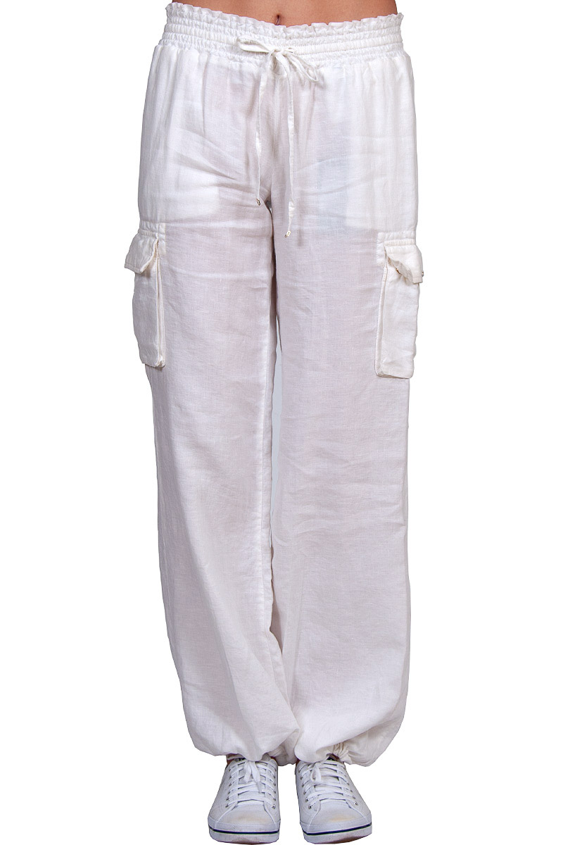 

Брюки Trussardi Jeans  Белый (56690301, Брюки Trussardi Jeans 42 Белый (56690301-42)