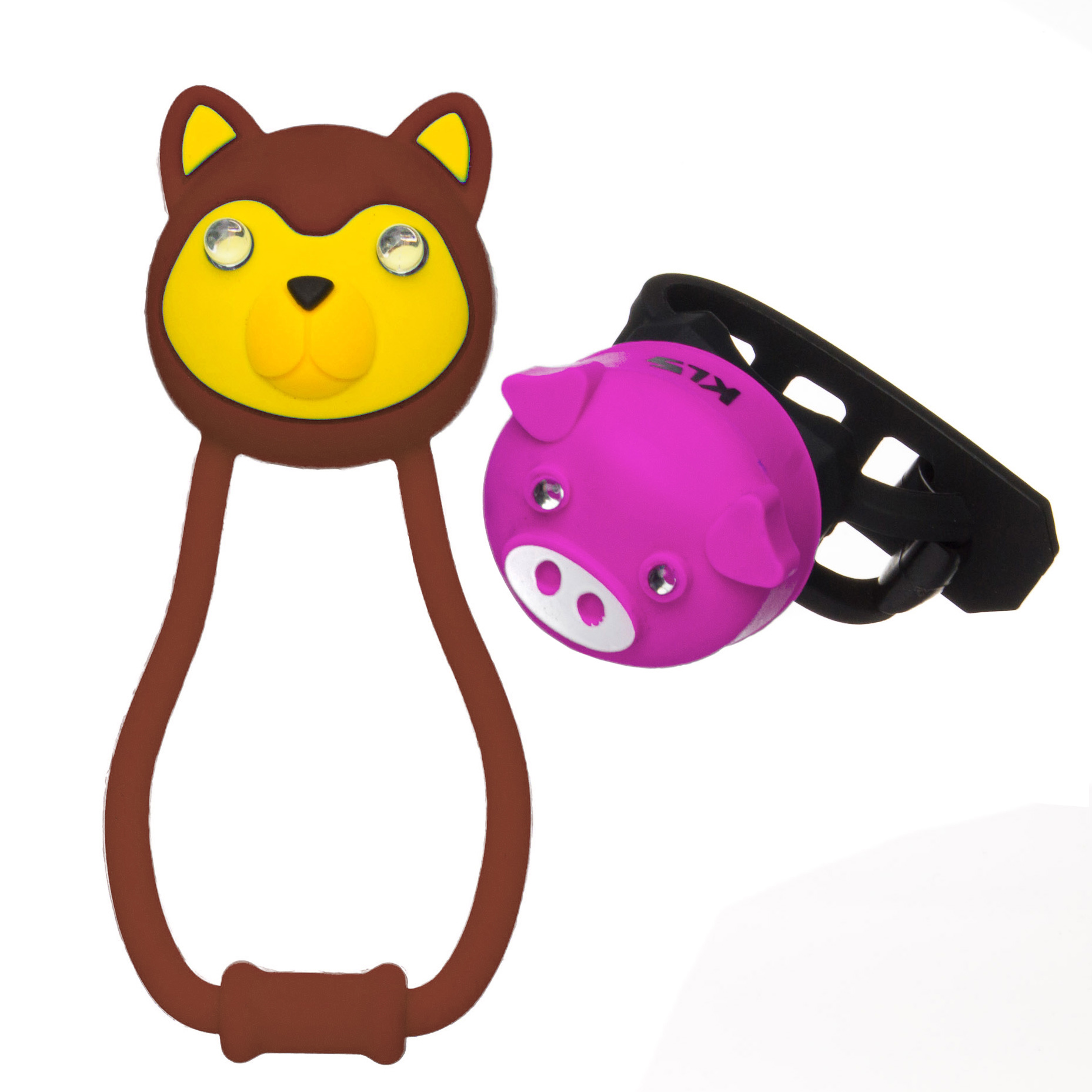 

Набор детских мигалок KLS Animal Brown 8585019399755