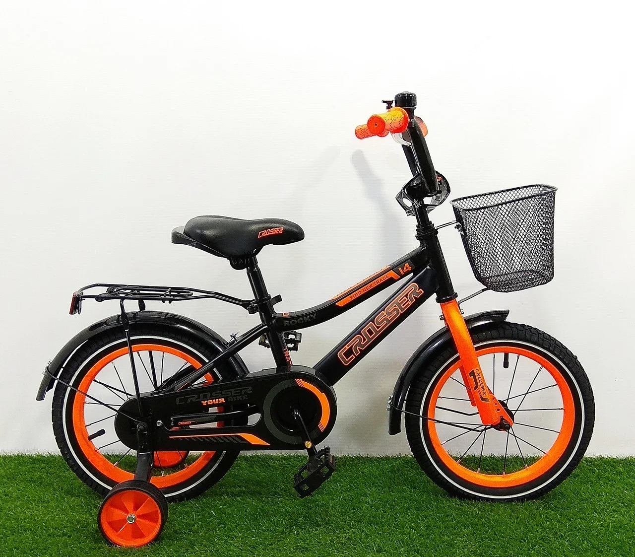 

Велосипед Crosser 14" Rocky Black / Orange (ROCKY CROSSER-13)