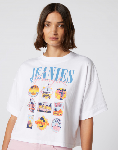 

Футболка Wrangler 90´S Tee Boxy Fit Белый L-00