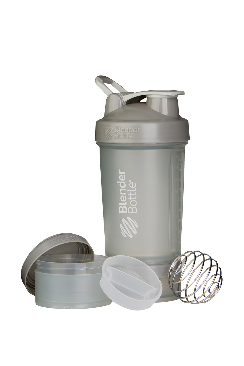 

Шейкер спортивный BlenderBottle (ORIGINAL) ProStak 650ml с 2-мя контейнерами, Grey