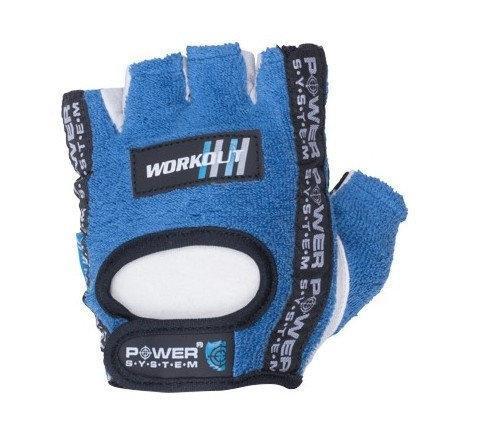 

Перчатки для фитнеса и тяжелой атлетики Power System PS-2200 Workout / L, Blue