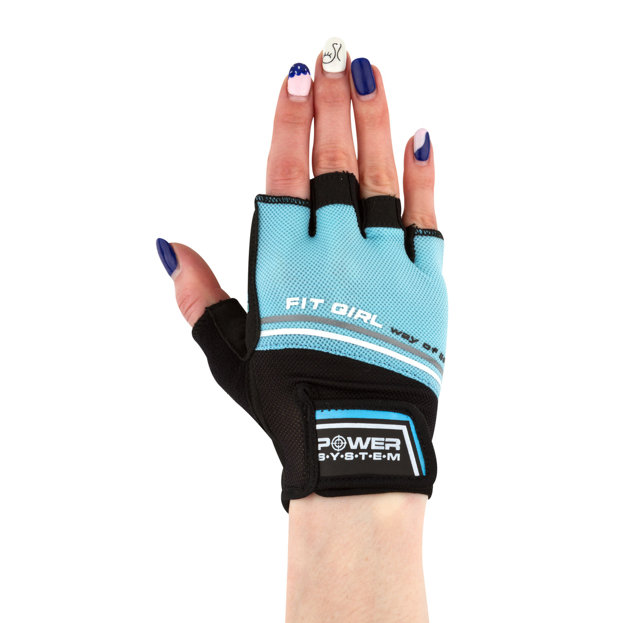 

Перчатки для фитнеса и тяжелой атлетики Power System PS-2920 Fit Girl Evo / S, Blue