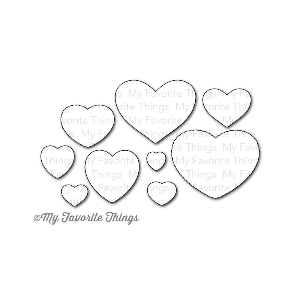 

Ножи для вырубки MyFavoriteThings All My Love (849923006009)