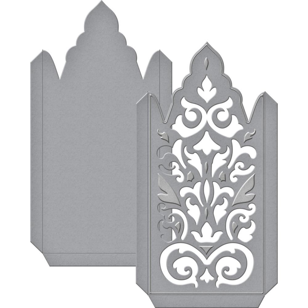 

Нож для вырубки Spellbinders Shapeabilities Dies By Stacey Caron Damask Pocket