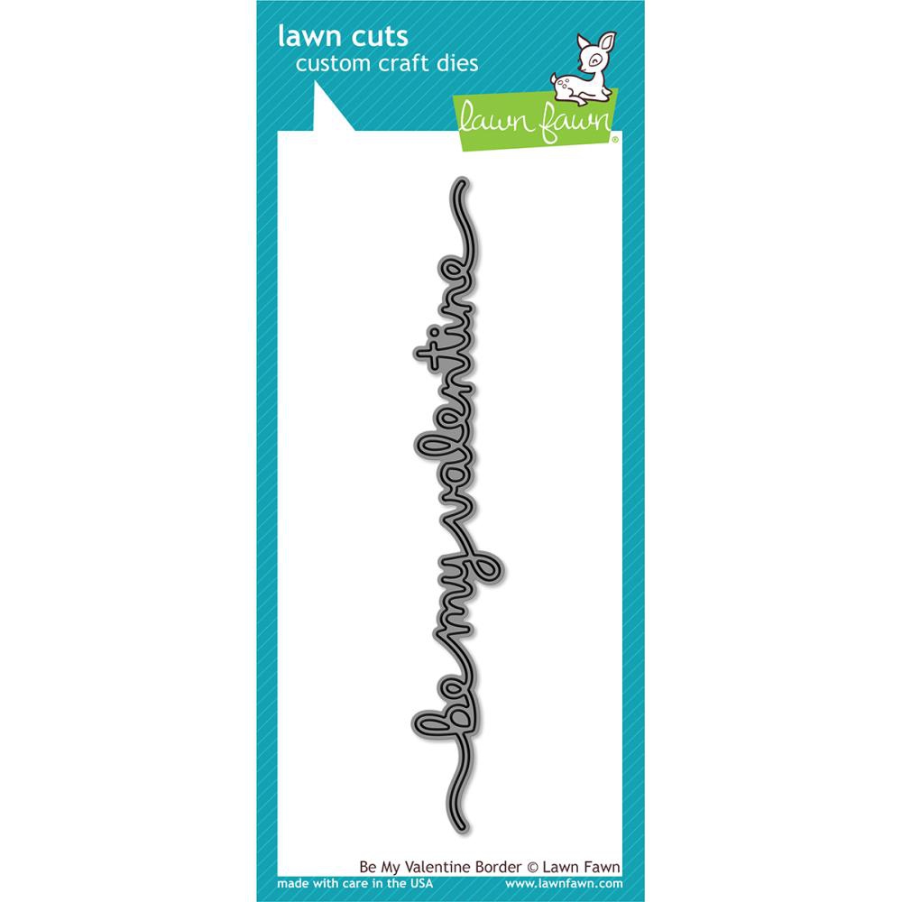 

Нож для вырубки Lawn Fawn Cuts - Be My Valentine Border (35127964751)