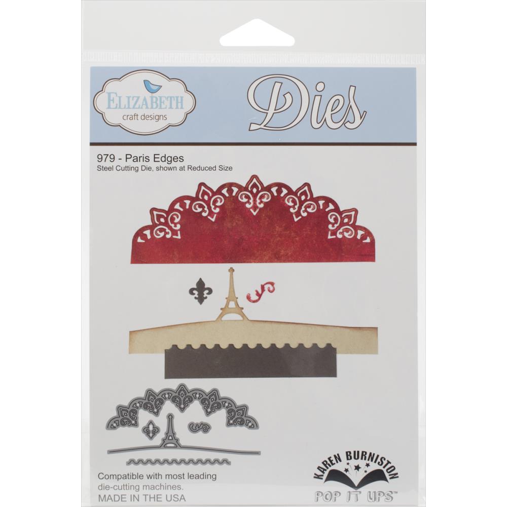 

Нож для вырубки Elizabeth Craft Pop It Up Metal Dies By Karen Burniston Paris Edges