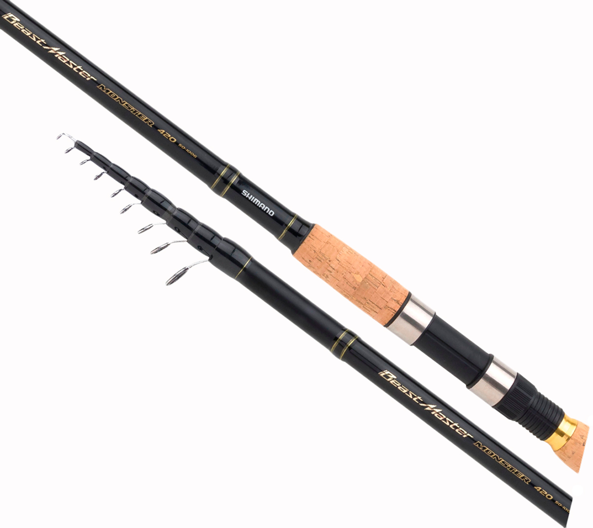 

Удилище фидерное Shimano Beastmaster Tele Monster 4.2m 50-100g (арт.123422667787)