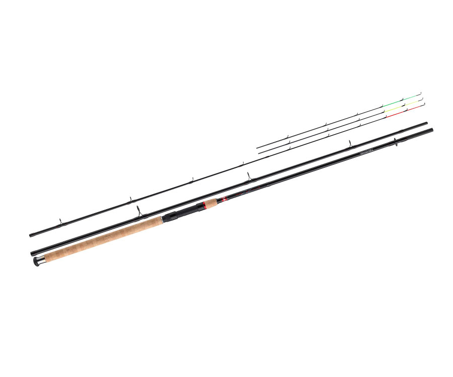

Фидерное удилище Daiwa Ninja-X Feeder 3.6м 50-150г (арт.383811606-360)