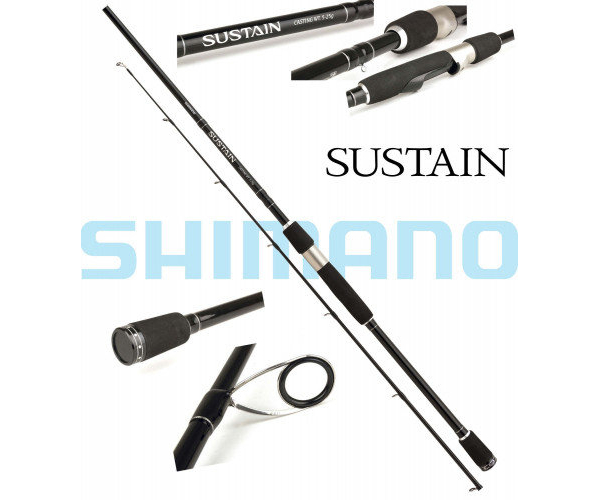 

Спиннинг Shimano Sustain AX Spinning 90H 2.74м 14-56г (арт.40402080962)