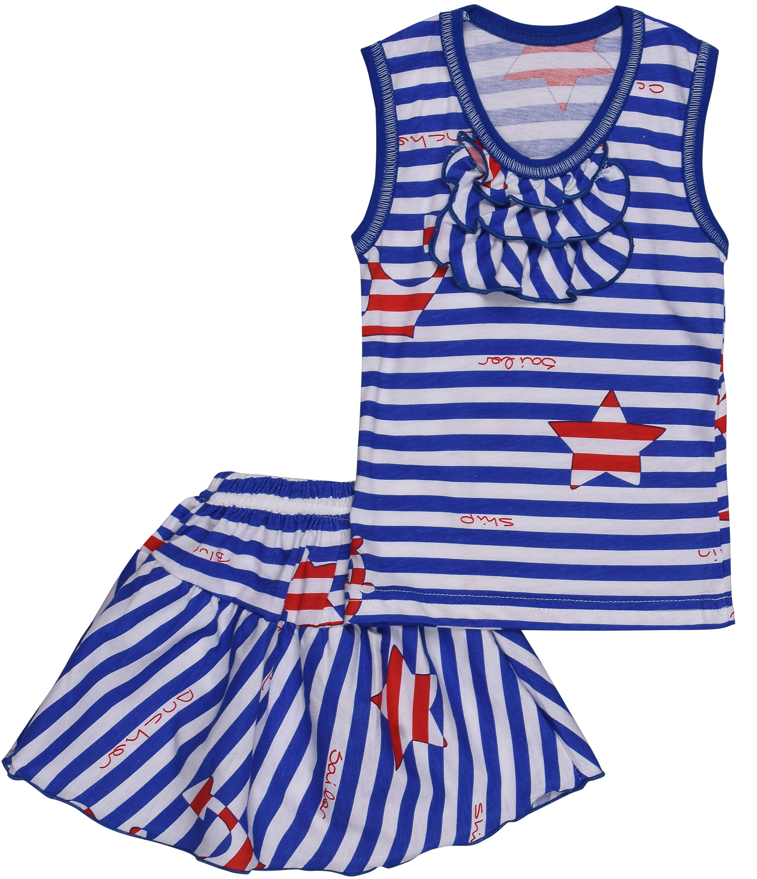 

Костюм (майка + юбка) Anmerino Breeze 86 см Синий