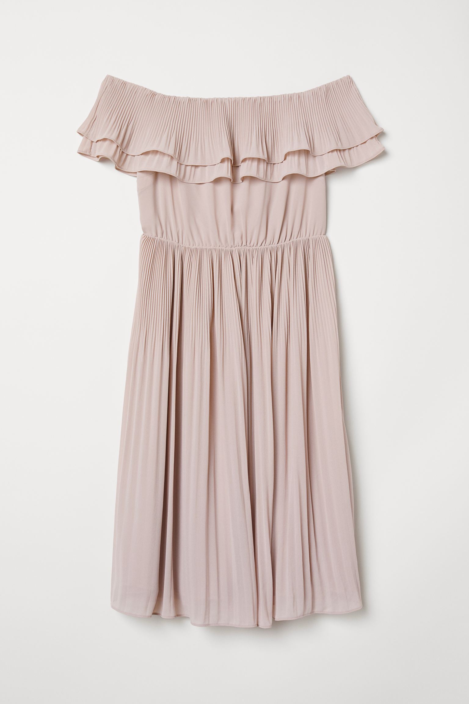 

Платье H&M 34 бежевый 6769009