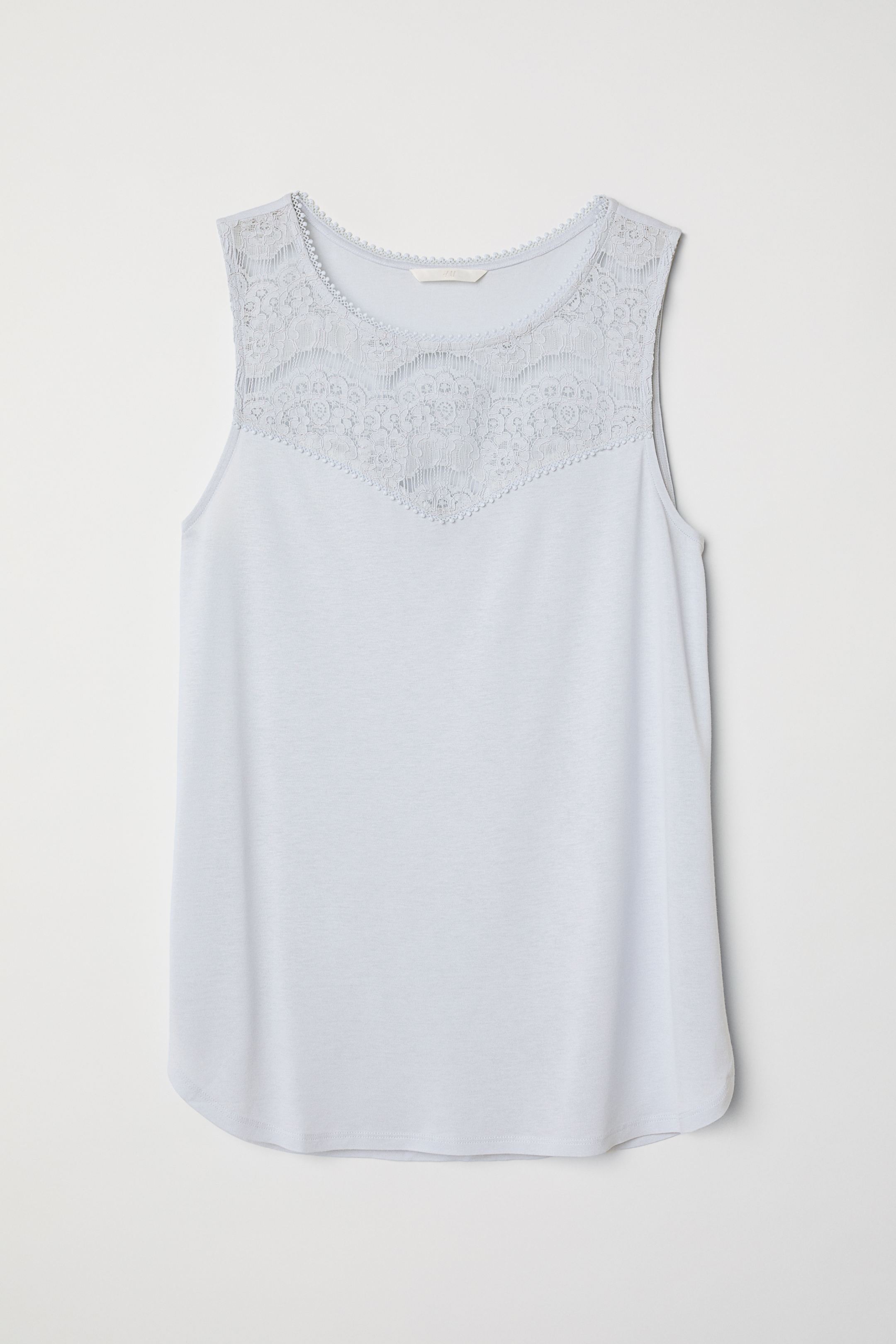 

Майка H&M  голубой 6134597, Майка H&M XL голубой 6134597