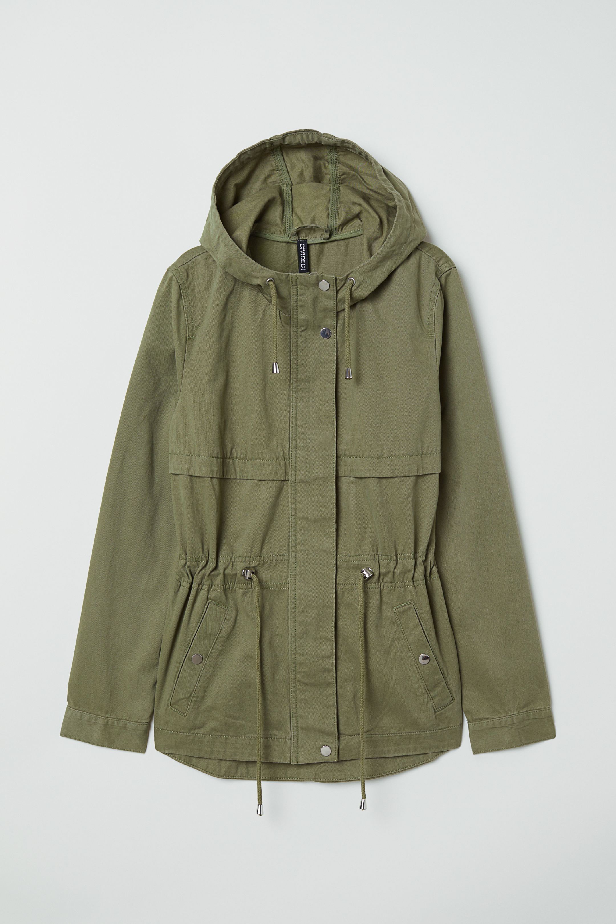 

Парка H&M  хаки 6786608, Парка H&M 32 хаки 6786608