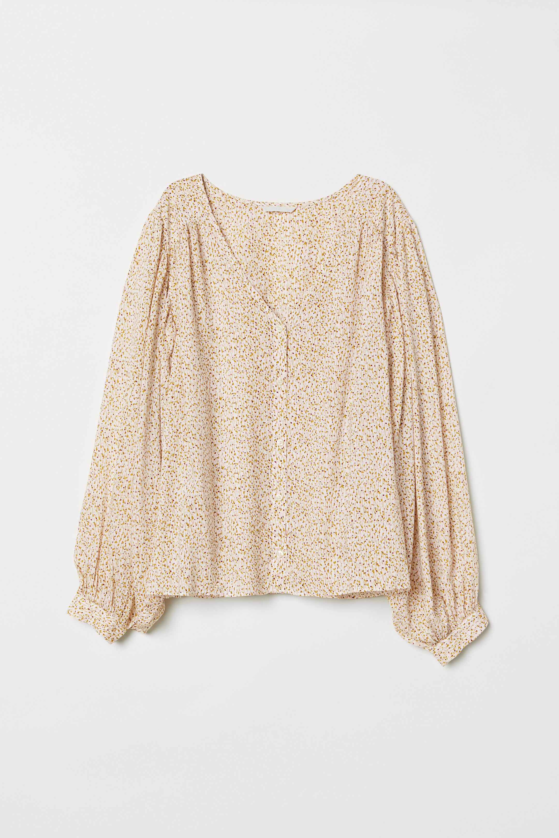 

Блуза H&M 42 бежевый 6653298