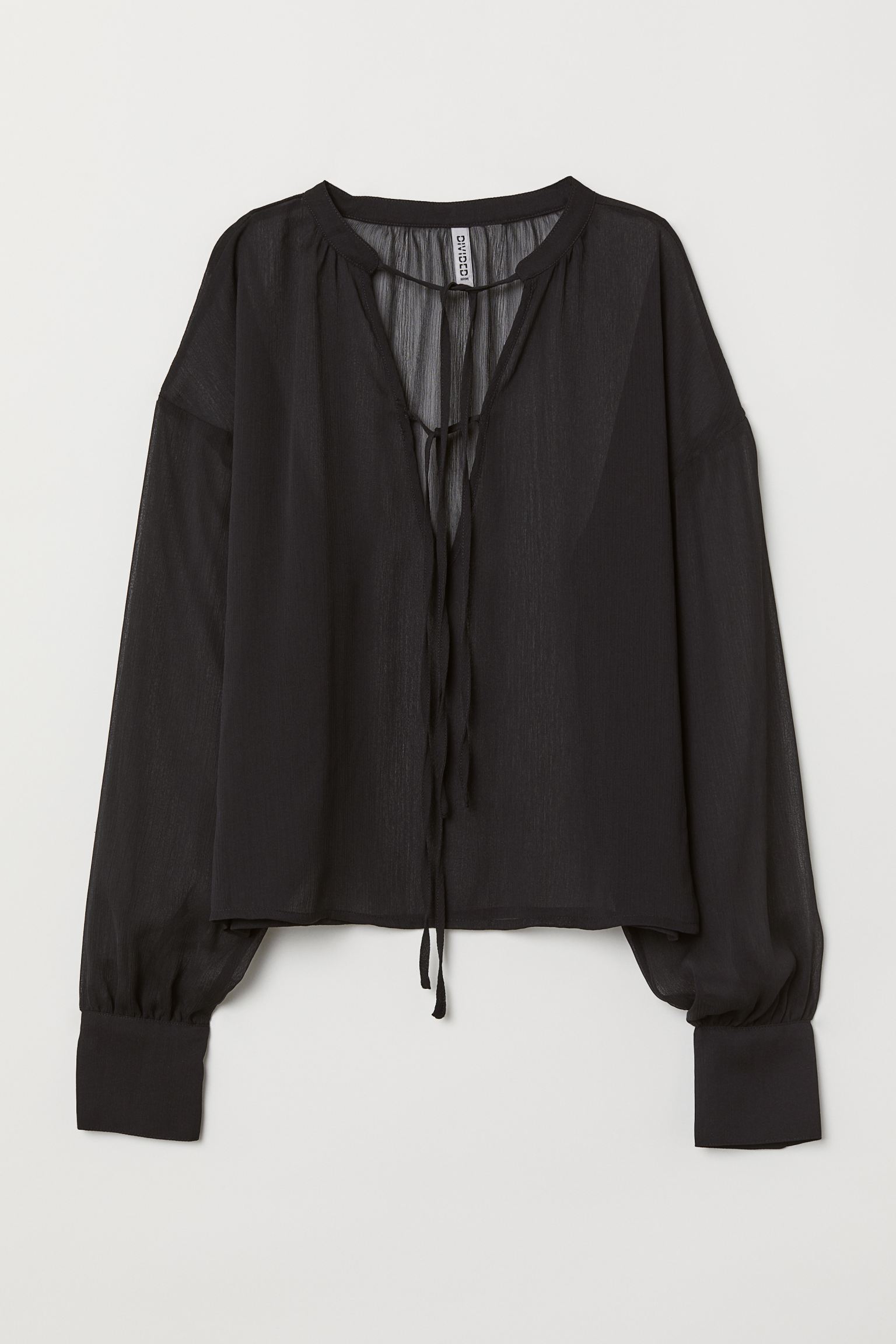 

Блуза H&M  черный 6776388, Блуза H&M 32 черный 6776388
