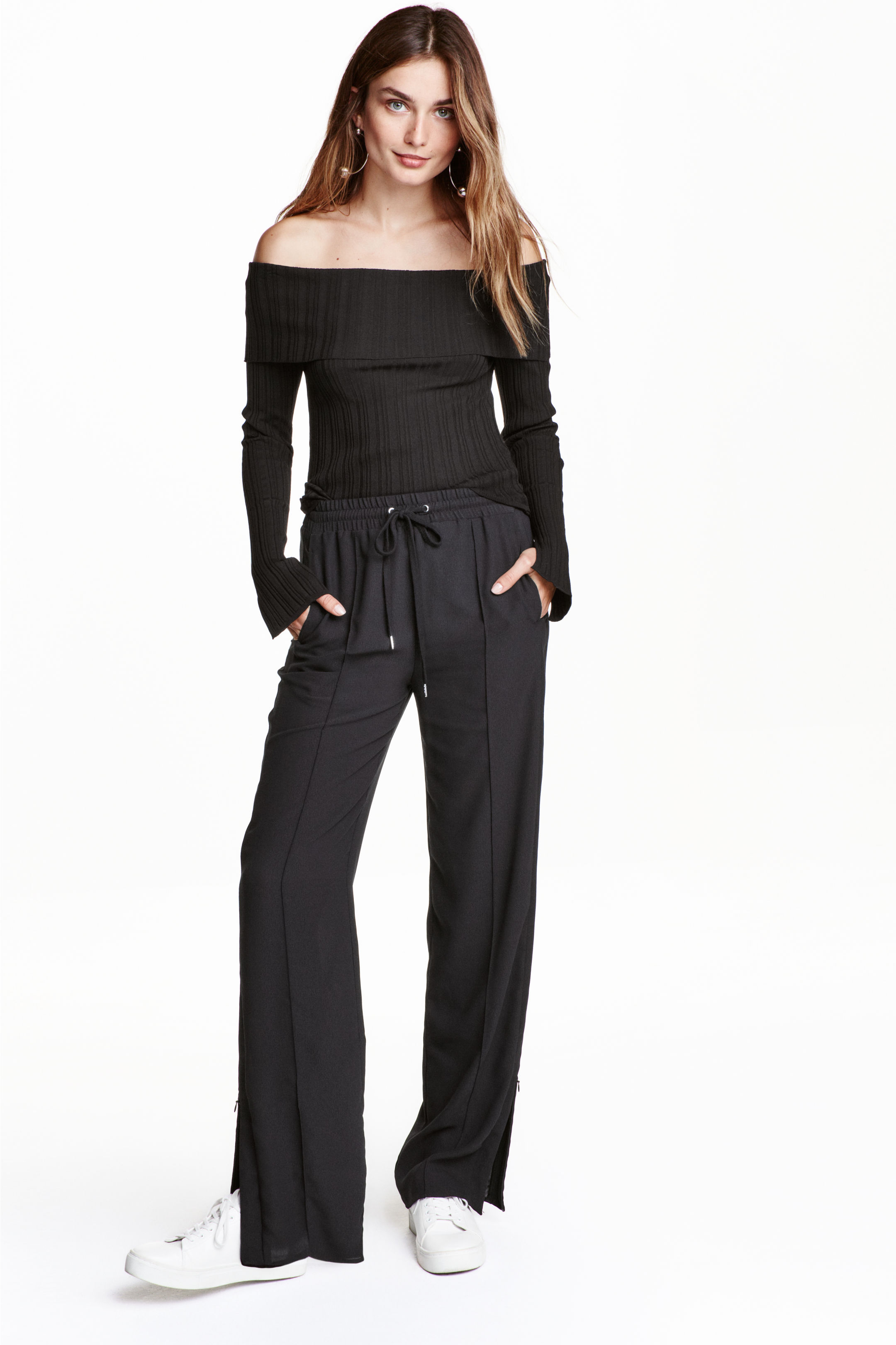 

Брюки H&M 34 черный 4204794