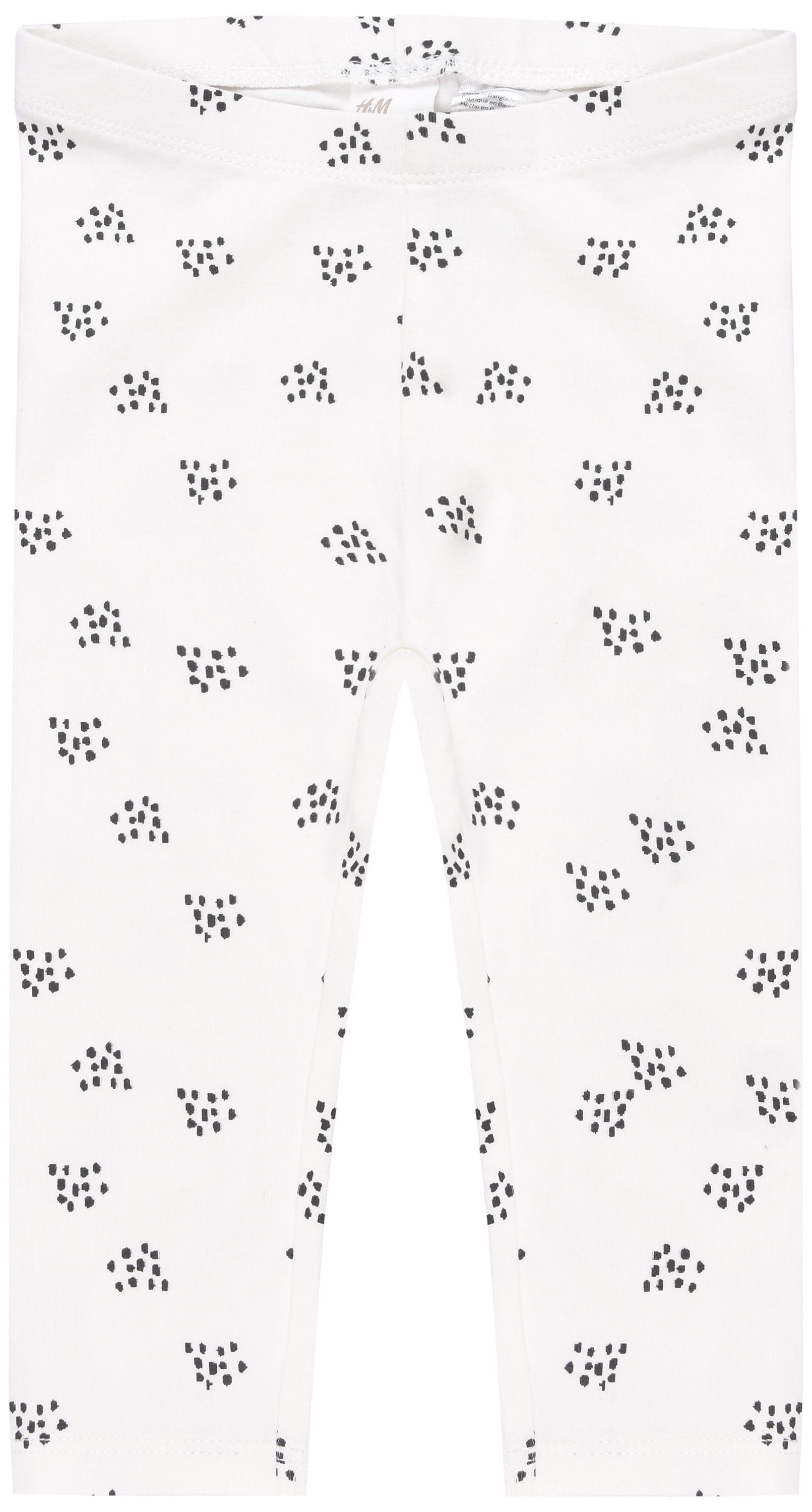 

Леггинсы H&M 74см белый точки 6298258