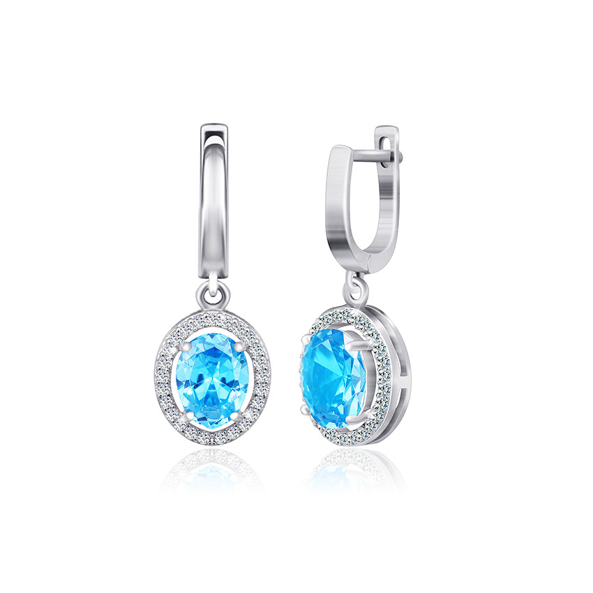 

Серебряные серьги Сильвекс 925 6,6 гр (СК2ФТ/390)
