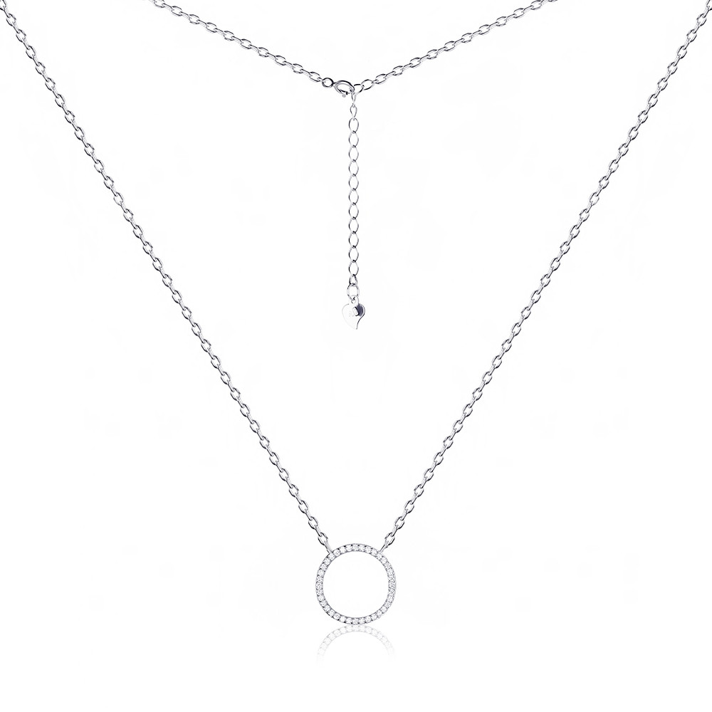 

Серебряное колье Сильвекс 925 39.5+5 см ±2 (Кл2Ф/3008)