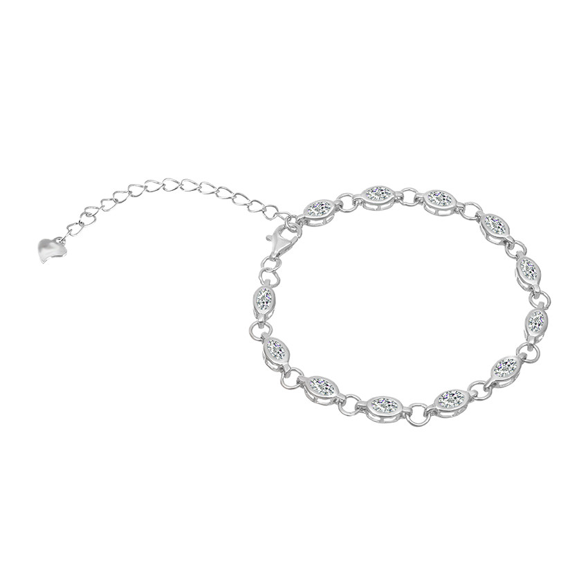 

Серебряный браслет Сильвекс 925 16,5+5 см ±2 (Б2Ф/402)