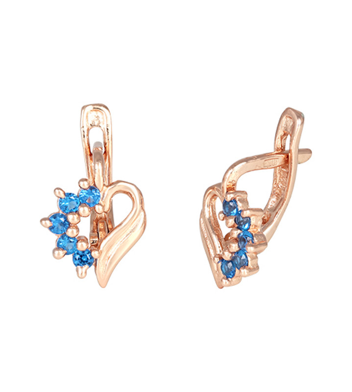 

Серебряные серьги Сильвекс 925 2,3 гр (С3ФЛТ/014)
