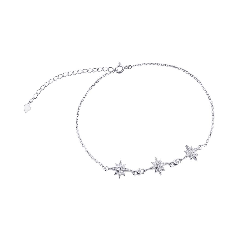 

Серебряный браслет Сильвекс 925 17,5+5 см ±2 (бк2ф/1161)