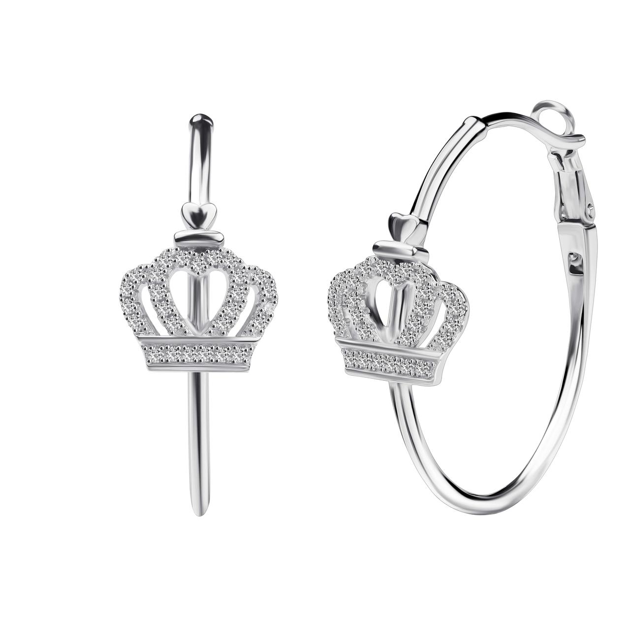 

Серебряные серьги Сильвекс 925 5,1 гр (С2Ф/1353)