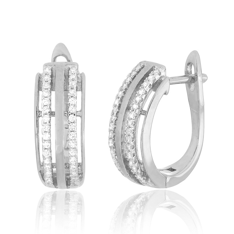 

Серебряные серьги Сильвекс 925 4,5 гр (СК2Ф/213)