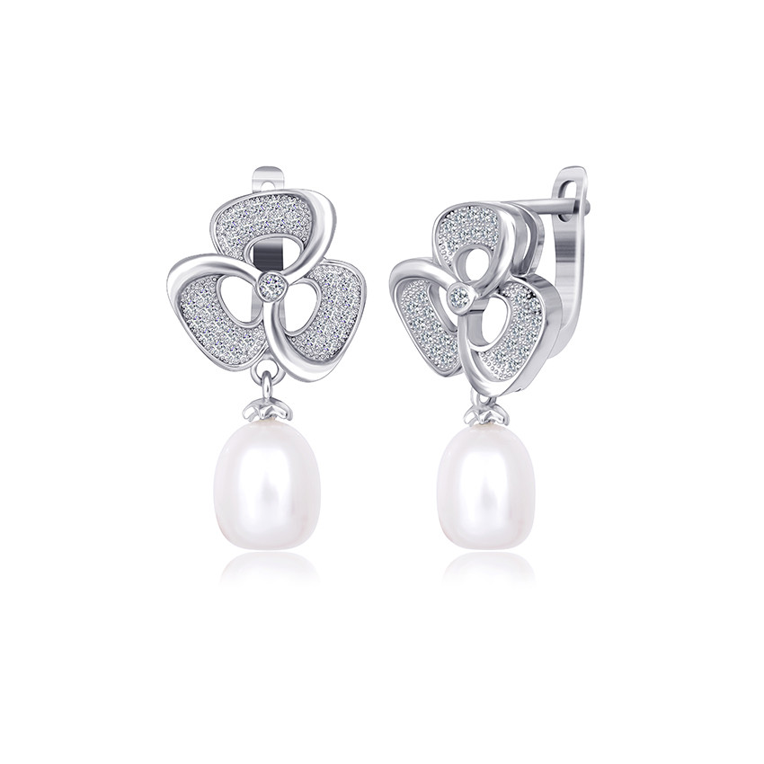 

Серебряные серьги Сильвекс 925 6 гр (СК2ФЖ/412)