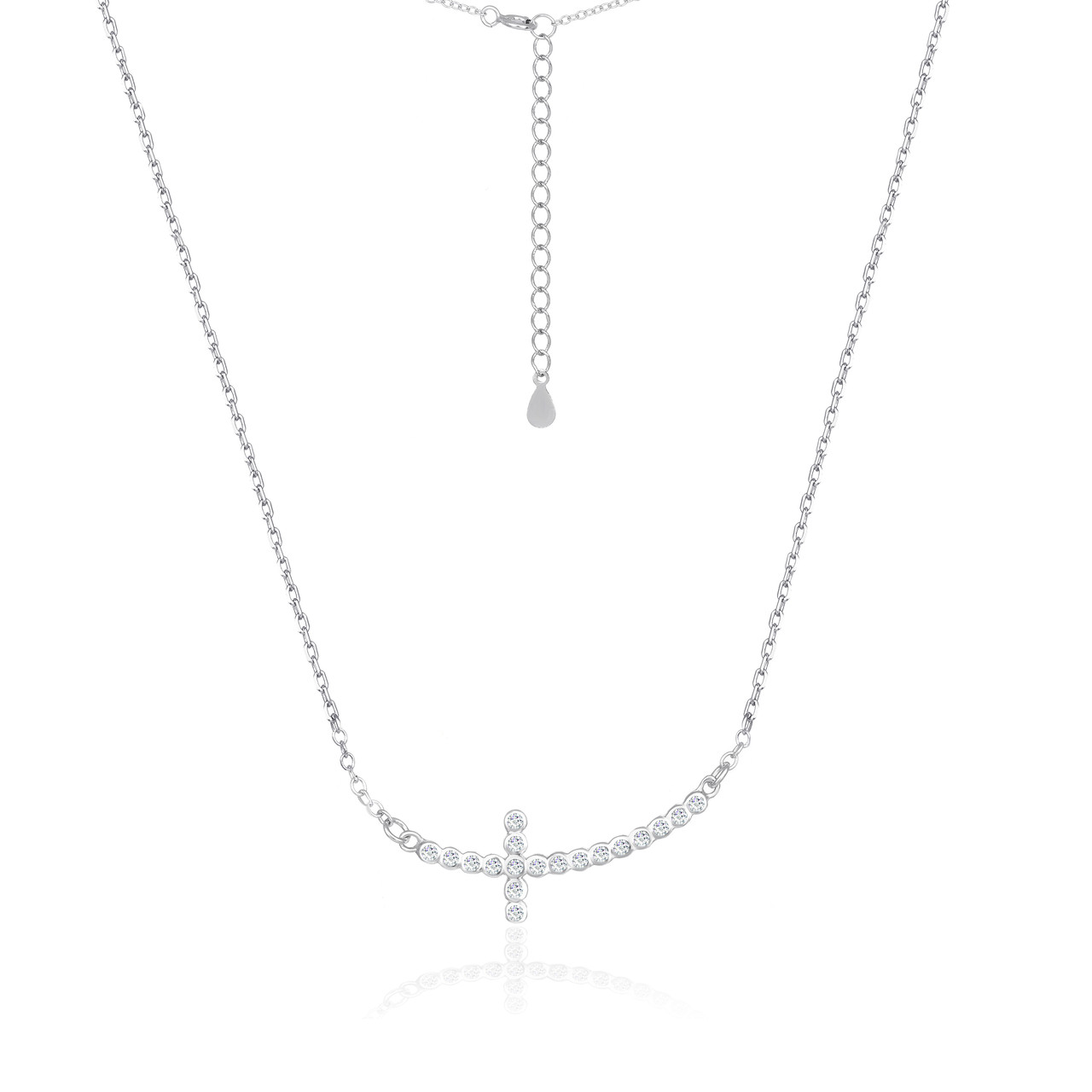 

Серебряное колье Сильвекс 925 45+5 см ±2 (Кл2Ф/700)