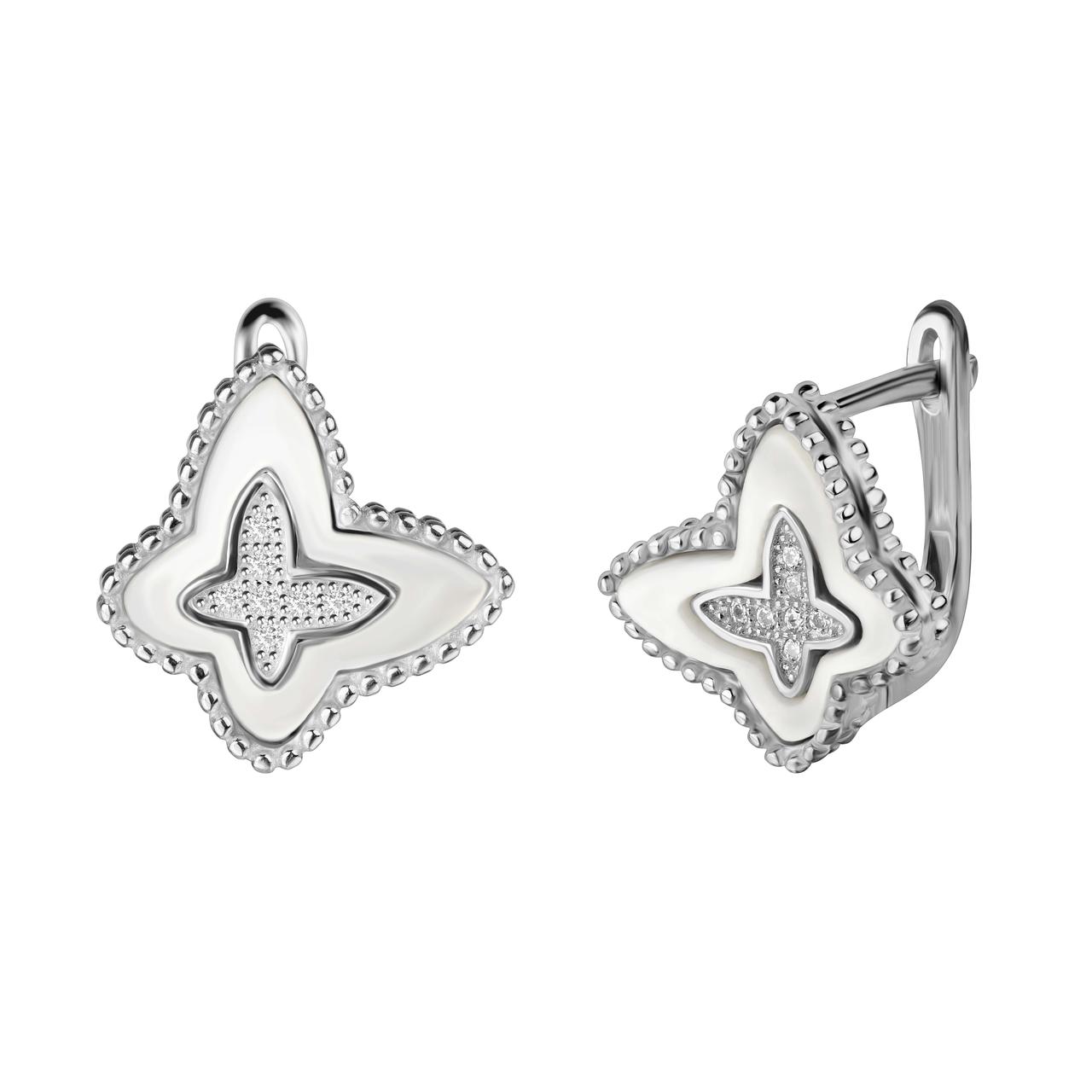 

Серебряные серьги Сильвекс 925 4 гр (СК2ПФ/1027)