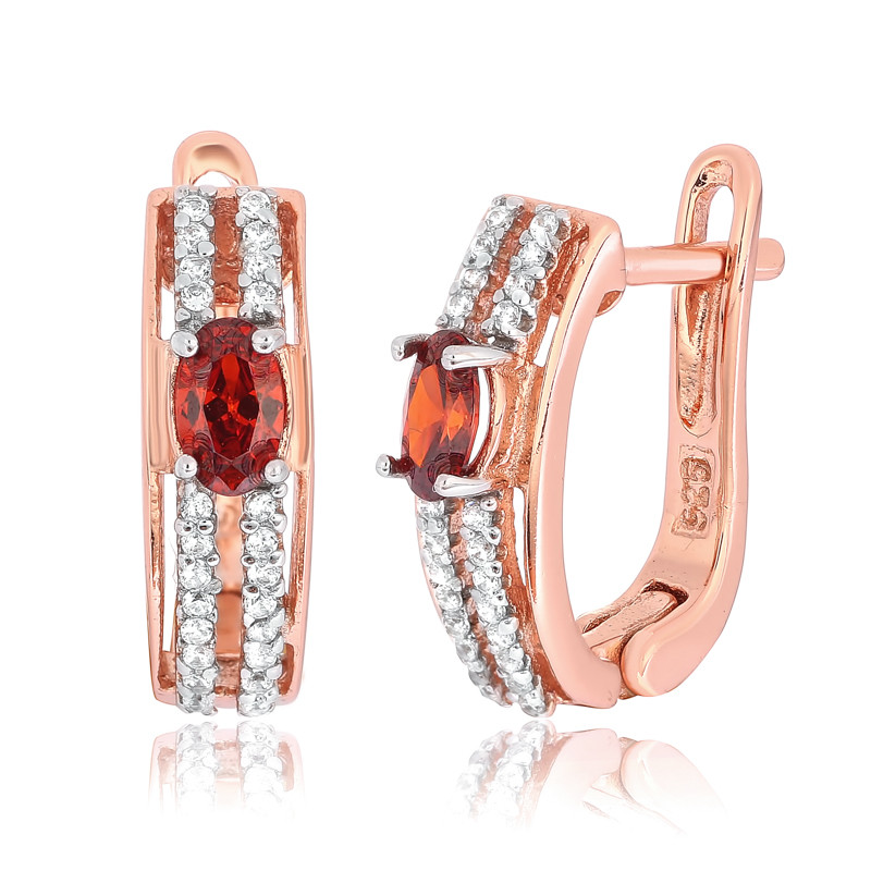 

Серебряные серьги Сильвекс 925 3,1 гр (СК3ФГ/339)