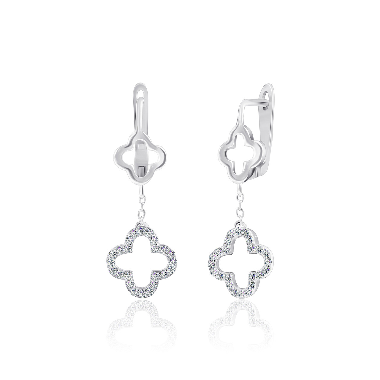 

Серебряные серьги Сильвекс 925 3,3 гр (СК2Ф/1013)