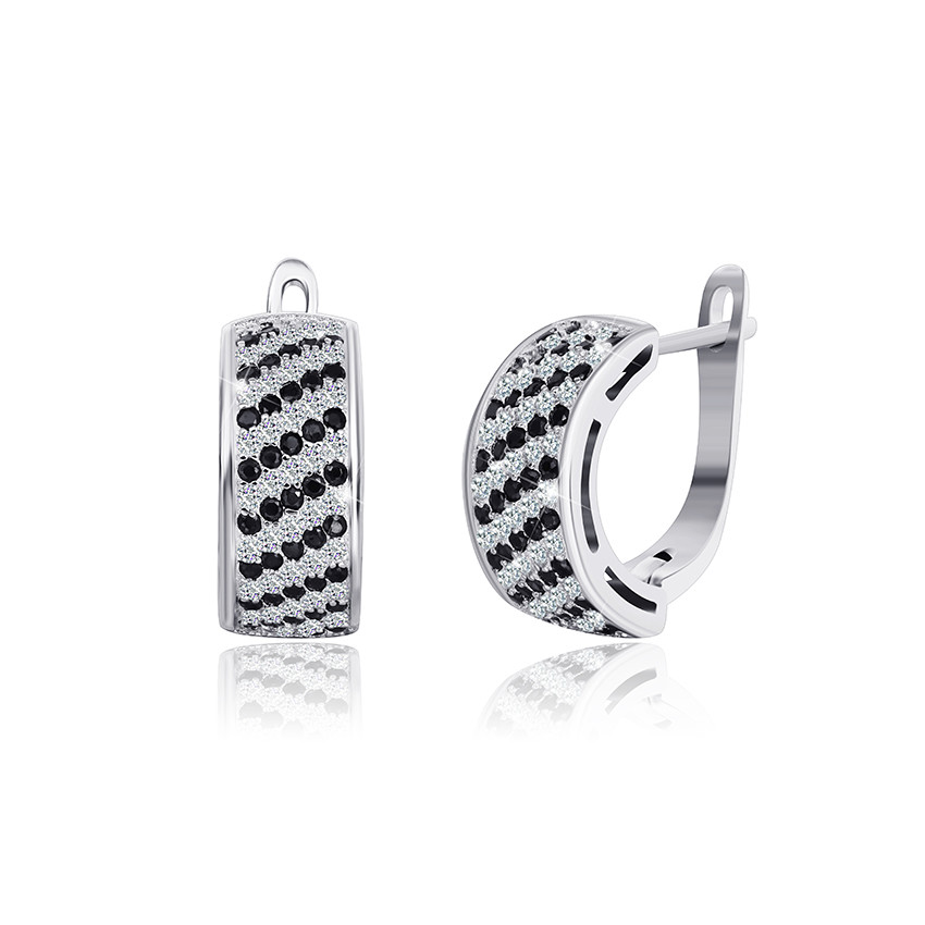 

Серебряные серьги Сильвекс 925 5,7 гр (СК2ФО/372)