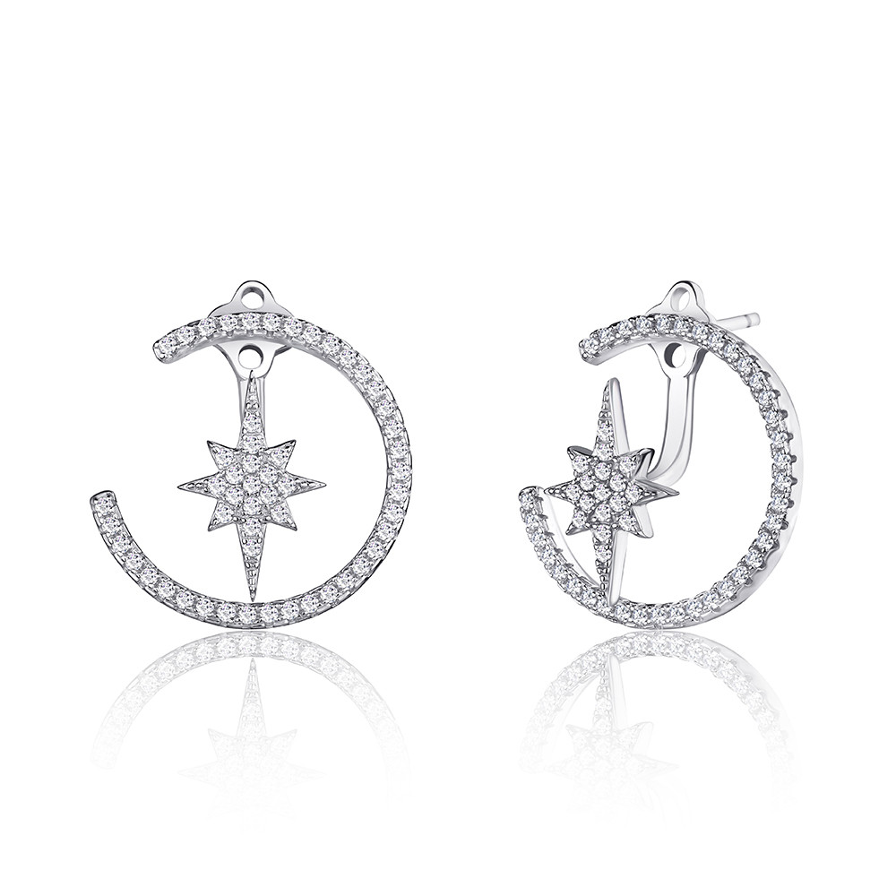 

Серебряные серьги Сильвекс 925 3,9 гр (с2ф/1472)