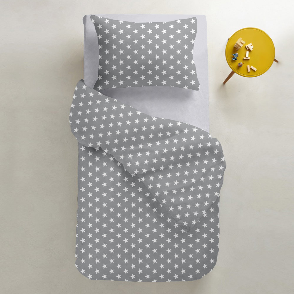 

Комплект постельного белья Cosas Stars B-Grey-Grey 110х140
