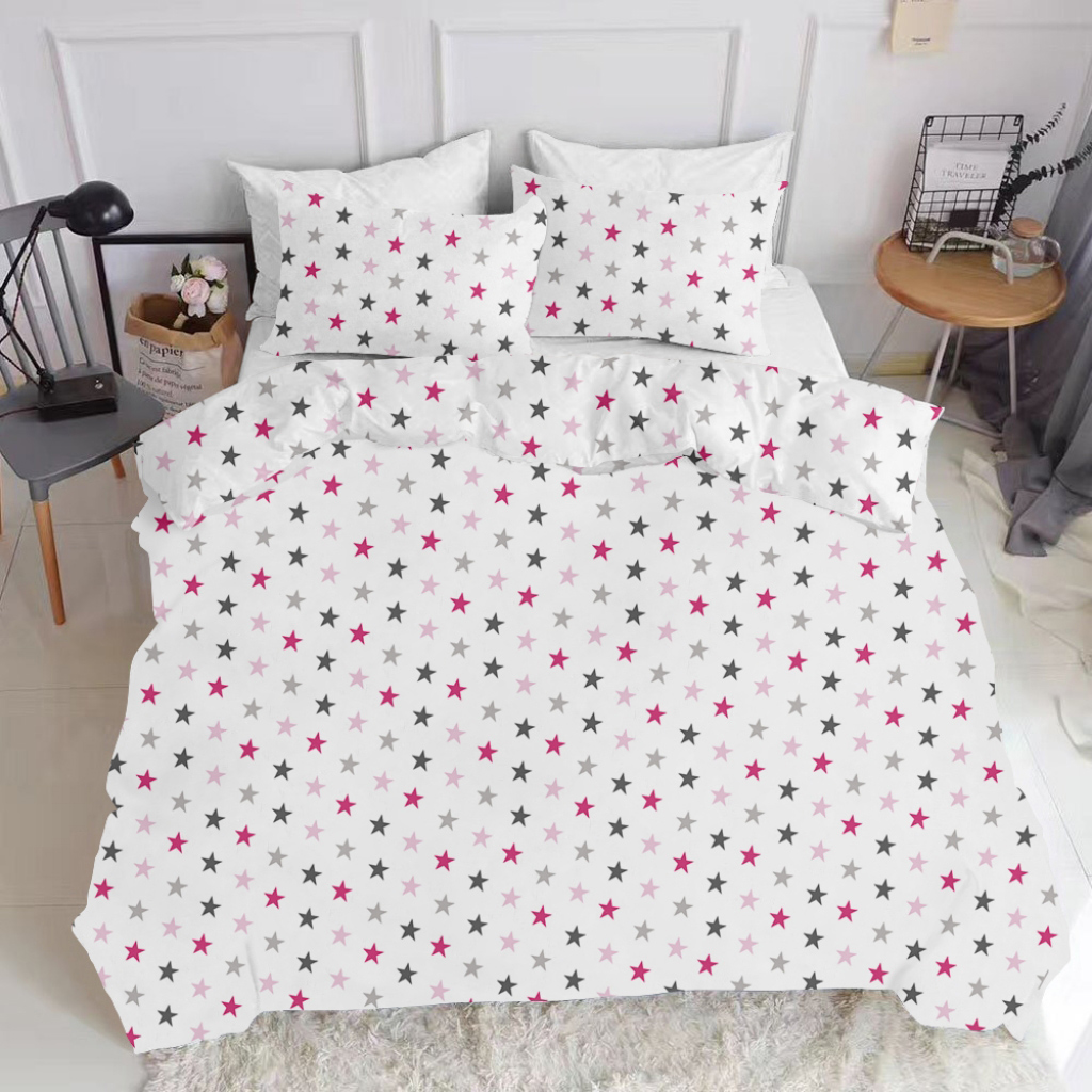 

Комплект постельного белья Cosas Star Grey-Rose-El160-White 180х220