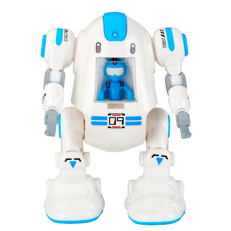 

Робот конструктор на батарейках Diy Cute Robot, игрушка интерактивный робот