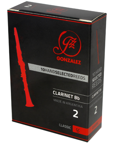 

Трости для кларнета Bb Gonzalez Classic CLARGCL25